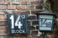 Auschwitz Extermination camp Block 14a Royalty Free Stock Photo