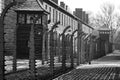 Auschwitz Nazi Concentration Camp - Poland Royalty Free Stock Photo