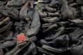 Auschwitz - shoes Royalty Free Stock Photo