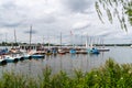 Aussenalster or Outer Alster Lake in Hamburg