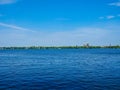 Aussenalster (Outer Alster lake) in Hamburg hdr