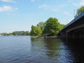 Aussenalster (Outer Alster lake) in Hamburg