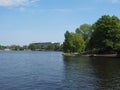 Aussenalster (Outer Alster lake) in Hamburg