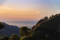 Aussicht ueber die Berge Sri Lankas