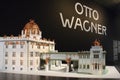 Exhibition on architect Otto Wagner in Vienna, Austria, Europe Royalty Free Stock Photo