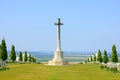 The austalian cemetery of the fisrt worldwar at villers bretonneux in picardy Royalty Free Stock Photo