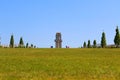 The austalian cemetery of the fisrt worldwar at villers bretonneux in picardy Royalty Free Stock Photo