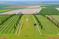 The austalian cemetery of the fisrt worldwar at villers bretonneux in picardy