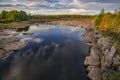 The austere, silent northern nature opens up in all its glory.