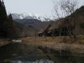 Austere Traditional Village in the Japanese Alps
