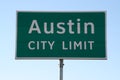 Austin City Limit Sign