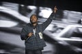 Kendrick Lamar in concert at Austin City Limits Royalty Free Stock Photo