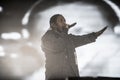 Kendrick Lamar in concert at Austin City Limits Royalty Free Stock Photo