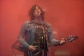 Ryan Adams in concert at Austin City Limits Royalty Free Stock Photo