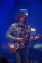 Ryan Adams in concert at Austin City Limits Royalty Free Stock Photo