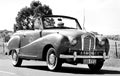 1951 Austin A30 Convertible motorcar in parade Kalbar Country Day Royalty Free Stock Photo