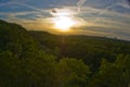 Austin Greenbelt Sunset Amazement Rare Sight