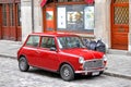 Austin Mini Cooper Royalty Free Stock Photo