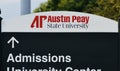 Austin Peay College Admissions, Clarksville, TN Royalty Free Stock Photo