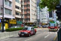 Austin Road in Kowloon, Hong Kong Royalty Free Stock Photo