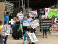 Austin, Texas construction workers rally at the State Capitol in favor of a bill that protects workers