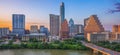 Austin, Texas on Ladybird Lake Royalty Free Stock Photo