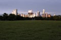 Austin Texas Skyline, Zilker park Royalty Free Stock Photo