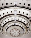 Austin Texas State Capitol Balconies Royalty Free Stock Photo