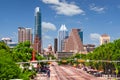 Austin, Texas, USA downtown cityscape on Congress Ave Royalty Free Stock Photo