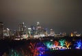 Austin, Texas and Zilker Park at Christmas Royalty Free Stock Photo