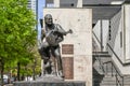 Sculpture of Willie Nelson in Austin, Tx