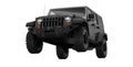 Black jeep wrangler rendering