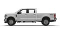 Renderings of a White Ford F-150