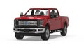 Various angled of a rendering of a Red Ford Truck F-150 Royalty Free Stock Photo