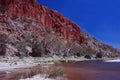 Australia: Alice Springs River and Canyon cruise Royalty Free Stock Photo