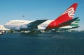 Australia Air Asia Boeing B-747SP VH-EAB CN22672 LN537 . Taken on June 25 , 1995