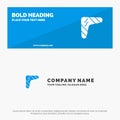 Australia, Australian, Boomerang, Indigenous, Travel, Weapon SOlid Icon Website Banner and Business Logo Template