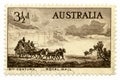 Australia cancelled stamp 1955 royal mail