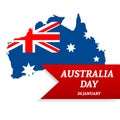 Australia Day Background.