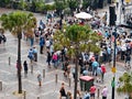 Australia Day Crowds, Circular Quay, Sydney Royalty Free Stock Photo