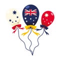 australia day flag celebration