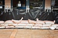 Australia Day floods, sandbags at the ready
