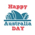 Australia day, opera house landmark national