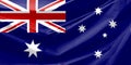 Australia Flag Royalty Free Stock Photo