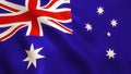 Australia Flag Waving - Australian Background