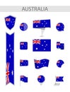 Australia Flat Flag Collection