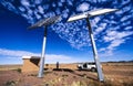 Australia Glass Fiber Relay Station Royalty Free Stock Photo