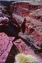 Australia: Hammersley Range Canyon Stoneformations Royalty Free Stock Photo