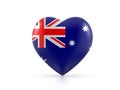 Australia heart flag