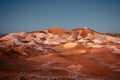 Australia, Kanku-Breakaways Conservation Park near Coober Pedy in South Australia. Royalty Free Stock Photo